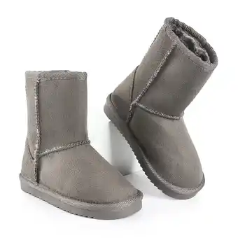 Tottus Botas básicas niña talla 25 gris oferta
