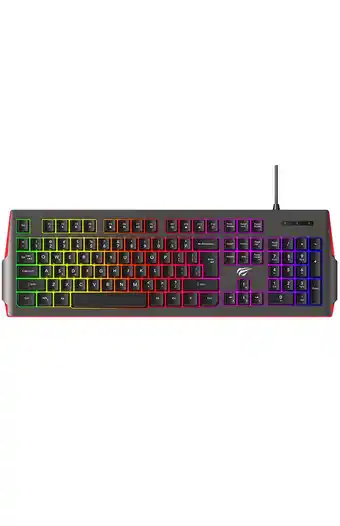 Tiendas EFE Teclado gamer havit rgb kb866l negro oferta