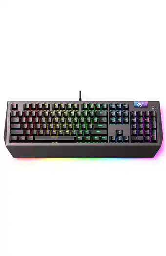 Tiendas EFE Teclado gamer havit rgb gamenote kb872l negro oferta