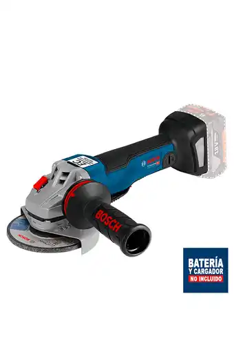 Tiendas EFE Amoladora esmeril bosch de 5" gws 18v-10 pc sin bat oferta