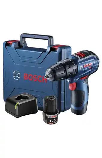 Tiendas EFE Taladro percutor gsb 12v-30 bosch brushless + maleta oferta