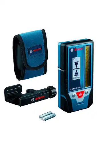 Tiendas EFE Receptor nivel laser verde bosch lr 7 50 metros + soporte oferta