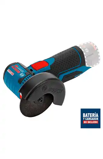Tiendas EFE Amoladora 3" bosch 12v - gws 12v-76 sin bat oferta