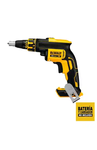 Tiendas EFE Dewalt atornillador 20v max xr drywall sin bat ni cargador oferta