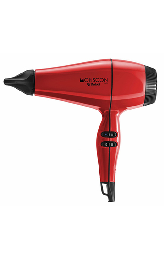 Tiendas EFE Secador de pelo profesional ceriotti monsoon 3400 - rojo oferta
