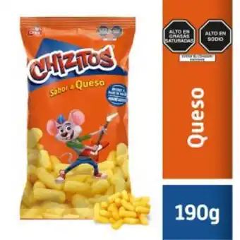 Chizito sabor a queso - bolsa 190gr - unidad