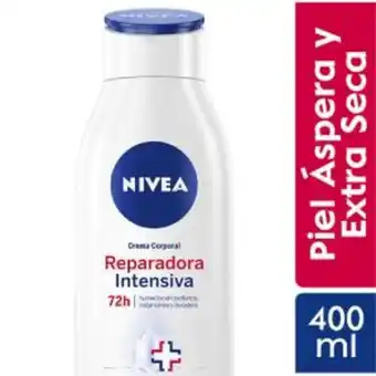 Mifarma Crema corporal sos nivea reparadora intensiva - frasco 400 ml oferta