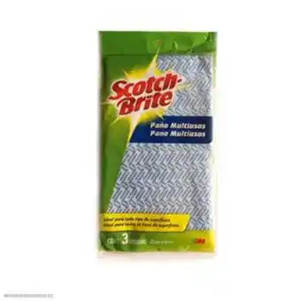 Tai Loy Paño multiusos scotch-brite verde x 3 und oferta