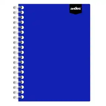 Comercial Li Cuaderno andes espiral a4 andes color (100hjs) rayado oferta
