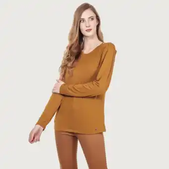 Fina Perú Polo botones camel oferta