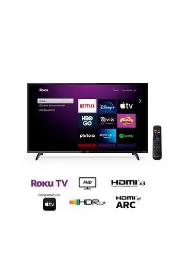 Tiendas EFE Aoc televisor led smart tv fhd 43' 43s5195 oferta