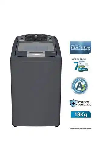 Tiendas EFE Lavadora mabe lma48100wdbb0 18 kg oferta