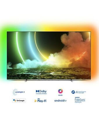 Tiendas EFE Televisor 65' oled android 4k ultra hd smart tv ambilight 55oled706 oferta