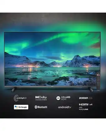 Tiendas EFE Televisor 75' android 4k ultra hd smart tv ambilight 75pud7906 oferta