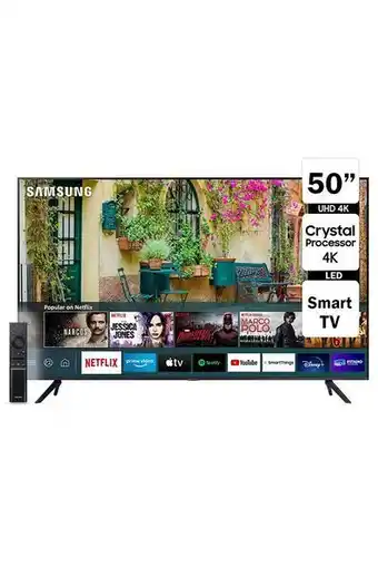 Tiendas EFE Tv samsung smart 50' uhd 4k 50au7000 oferta