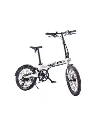 Tiendas EFE Bicicleta eléctrica plegable kani k20 aro 20 color negro oferta