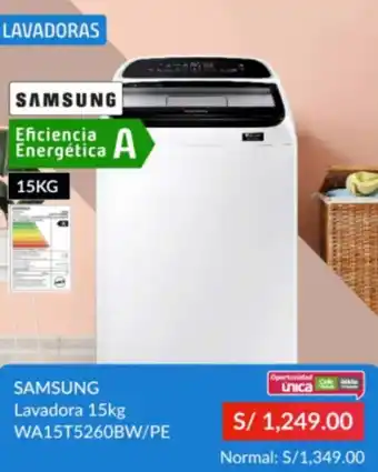 Sodimac Samsung Lavadora 15kg oferta