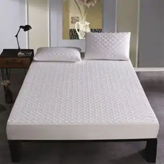 Linio Protector de colchón premium blanco- an... oferta