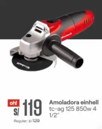 Promart Amoladora Einhell tc-ag 125 850w 4 1/2" oferta