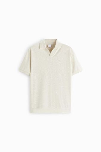 ZARA Polo jacquard oferta