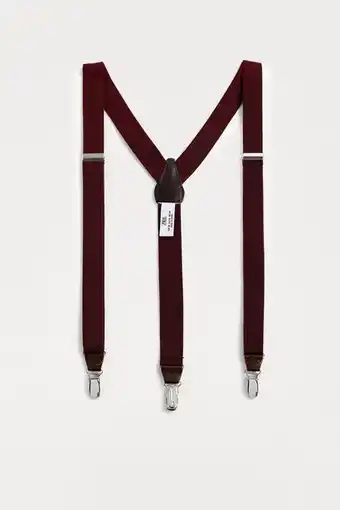 ZARA Tirantes combinado piel oferta