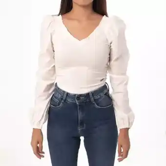Gzuck Blusas popelina bizzy m/larga oferta