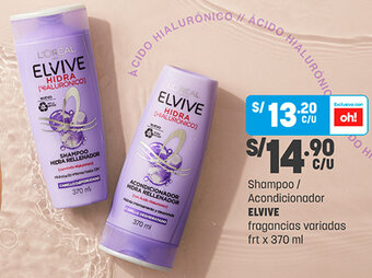 Plaza Vea ELVIVE Shampoo / Acondicionador oferta