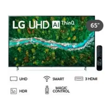 Metro Smart tv 65" uhd 65up7750 (2021) thinq ai oferta