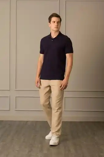 Vélez Polo amber para hombre detalles neps oferta