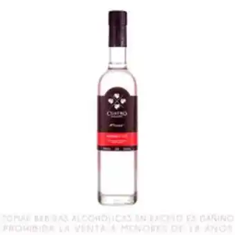 Metro Pisco puro acholado cuatro gallos 700ml oferta