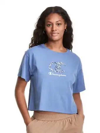 The Box Polo para mujer champion w5950g586972 the cropped tee graphic 2x3 oferta