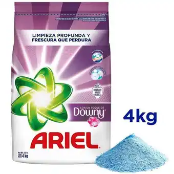 Vivanda Detergente en polvo ariel con downy bolsa 4kg oferta
