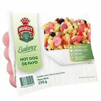 Vivanda Hot dog de pavo breat balance paquete 250g oferta