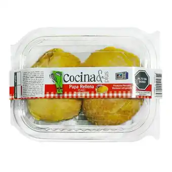 Tottus Pack papa rellena 2 unidades oferta