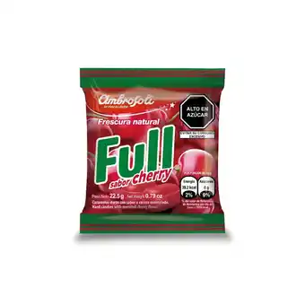 Tottus Caramelos full cereza mentolado 22.5 gr oferta