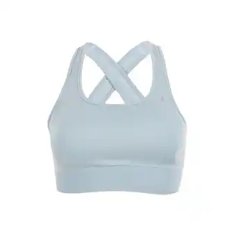 Tottus Top sin costuras mujer talla l-xl celeste oferta
