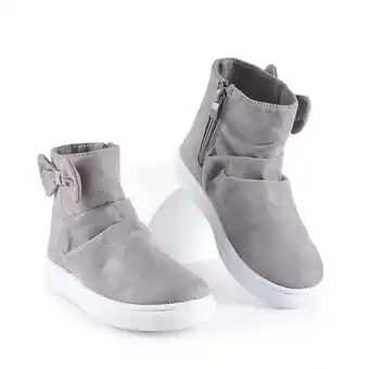Tottus Bota canvas lazo gri nina 32 oferta