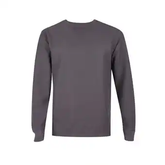Tottus Polera color entero hombre s plomo oferta