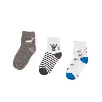 Tottus Pack 3 medias bebé talla 18m combo 6 oferta