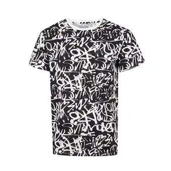 Tottus Polo print hombre s negro oferta