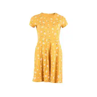 Tottus Vestido mc skate niña teen talla 14 mostaza oferta