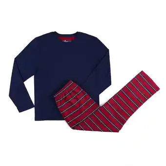 Tottus Pijama larga azul m oferta