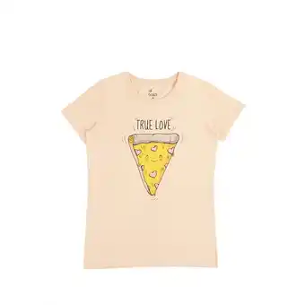 Tottus Polo algodón mc niña teen talla 14 arena oferta