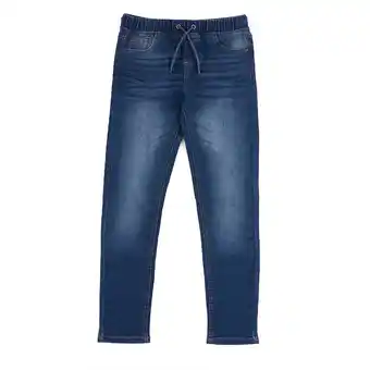 Tottus Jean básico niño teen talla 14 denim azul claro oferta