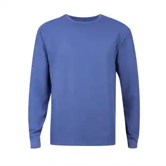 Tottus Polera color entero hombre s azul marino oferta