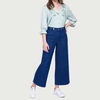 Mentha & Chocolate Jean popi azul oferta