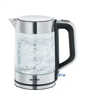 Tiendas EFE Hervidor de agua de cristal severin 1.7l wk3420 oferta