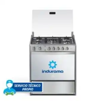 Metro Indurama cocina de pie varese 32" 5 quemadores oferta