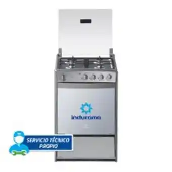 Metro Indurama cocina de pie milán quarzo plus 24 4 quemadores oferta