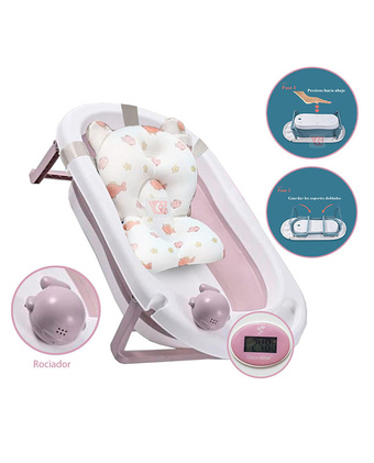 Tiendas EFE Tina de baño para bebe plegable oferta